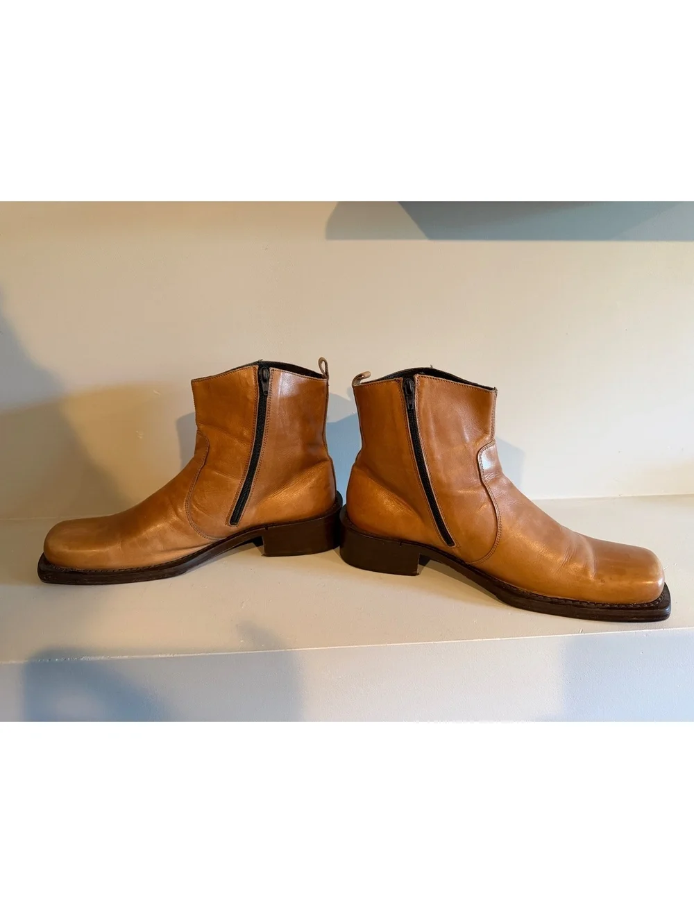Vintage Aldo Men’s Leather Boots Size 45 US 12